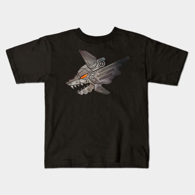 Mecha Robot Wolf Kids T-Shirt by MaiasaLiger